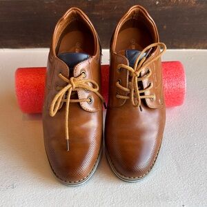 Classic Brown Kids Dress Shoes